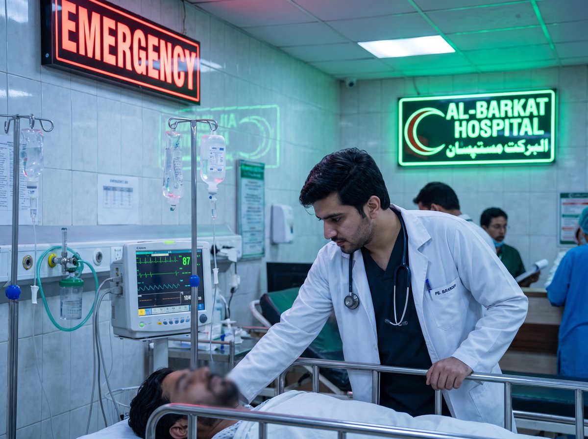 Emergency department at Al-Barkat Hospital