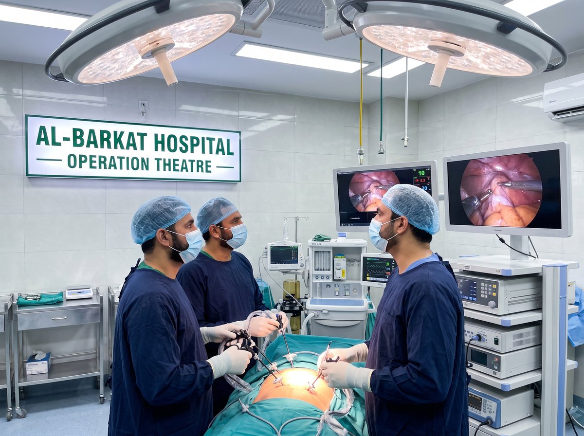 Surgery department at Al-Barkat Hospital